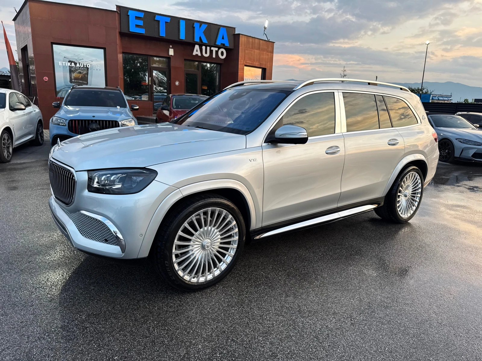 Mercedes-Benz GLS 600 MAYBACH-3D BURMESTER-VAKUM-DISTRONIK-ALKANTAR-FULL, снимка 3 - Автомобили и джипове - 55320463