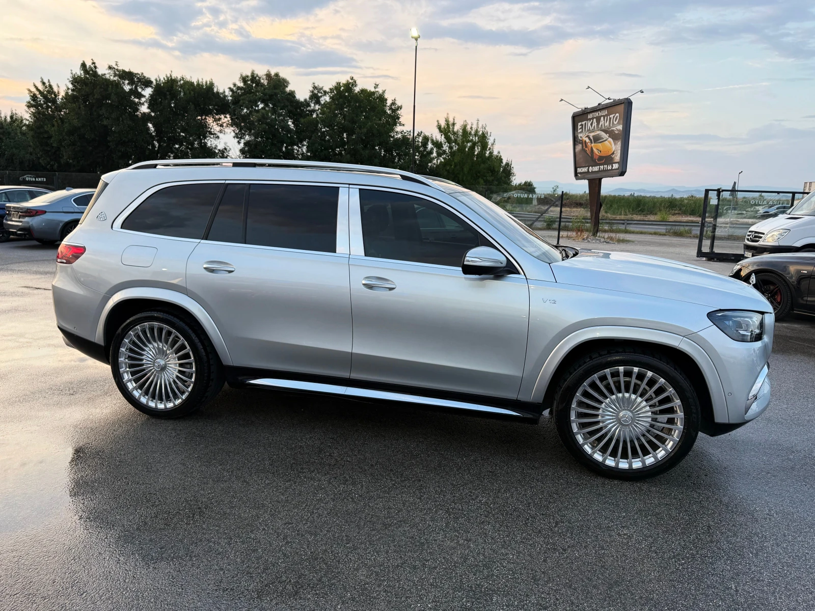 Mercedes-Benz GLS 600 MAYBACH-3D BURMESTER-VAKUM-DISTRONIK-ALKANTAR-FULL, снимка 2 - Автомобили и джипове - 55320463