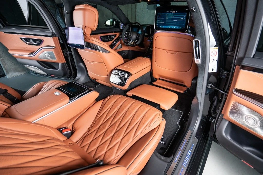 Mercedes-Benz S 63 AMG * BRABUS-930* TV* 4D-BURMS* DISTR* LONG*  | Mobile.bg   17