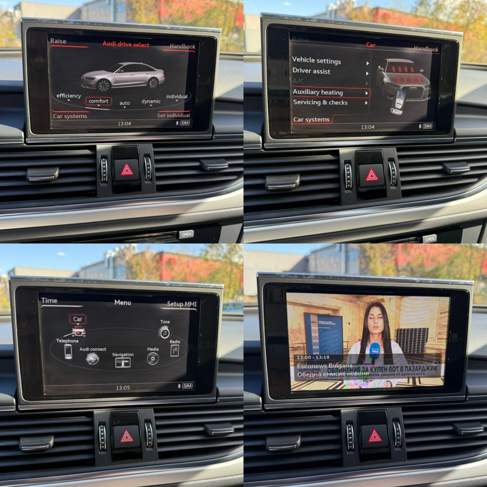 Audi A6 3.0 tdi S line MATRIX , 360 , , HEAD UP,  | Mobile.bg   13