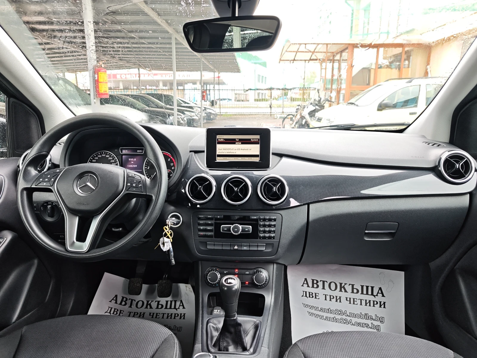 Mercedes-Benz B 180 Реални 148х.км. Камера 6 скорости Италия Euro5B  - изображение 10