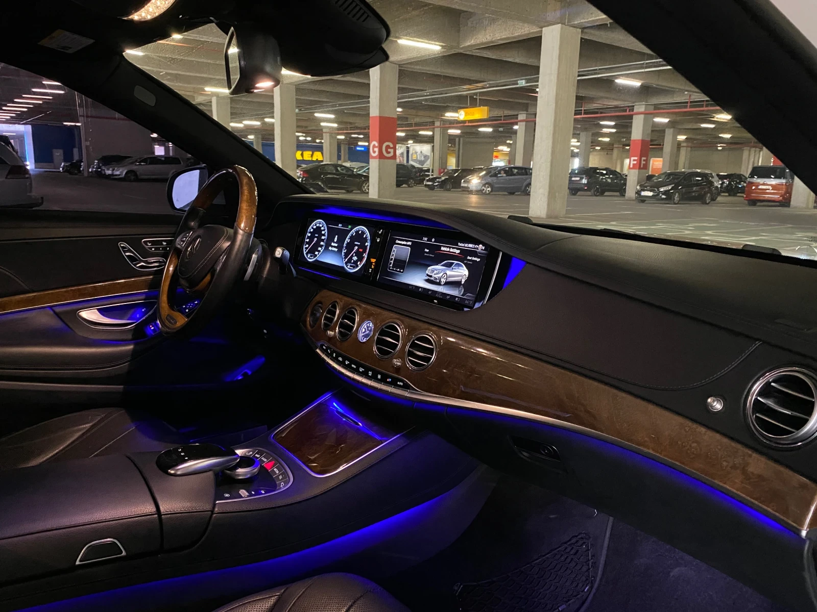 Mercedes-Benz S 500 LONG* AMG PACK* BURM* 360* DISS* �����* ������*  | Mobile.bg � ����������� 12