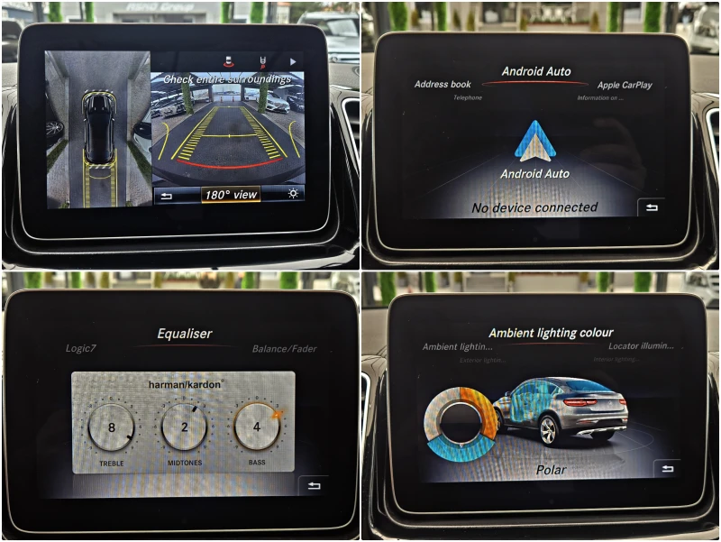 Mercedes-Benz GLE Coupe 350AMG/GERMANY/360CAMERA/PANO/ПОДГРЕВ/CAR PLAY/LIZ, снимка 14 - Автомобили и джипове - 52772669