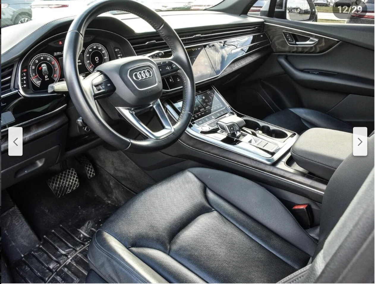 Audi Q7 3.0T* MATRIX* ОБДУХВАНЕ* 360КАМЕРА* ПАНОРАМА*  - изображение 9