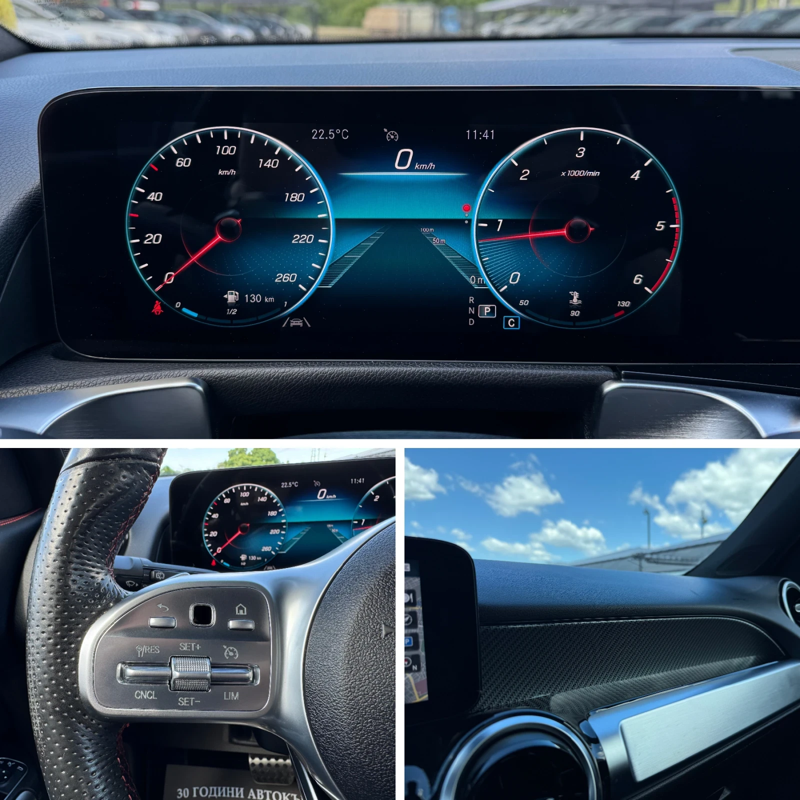 Mercedes-Benz GLB 200 D-AMG-4 MATIC-CARBON-DISTRONIC-CAMERA-TOP | Mobile.bg � ����������� 15