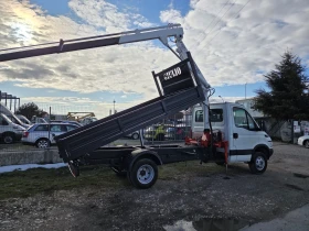 Iveco 35c15 iveco 35c14 самосвал с кран, снимка 8