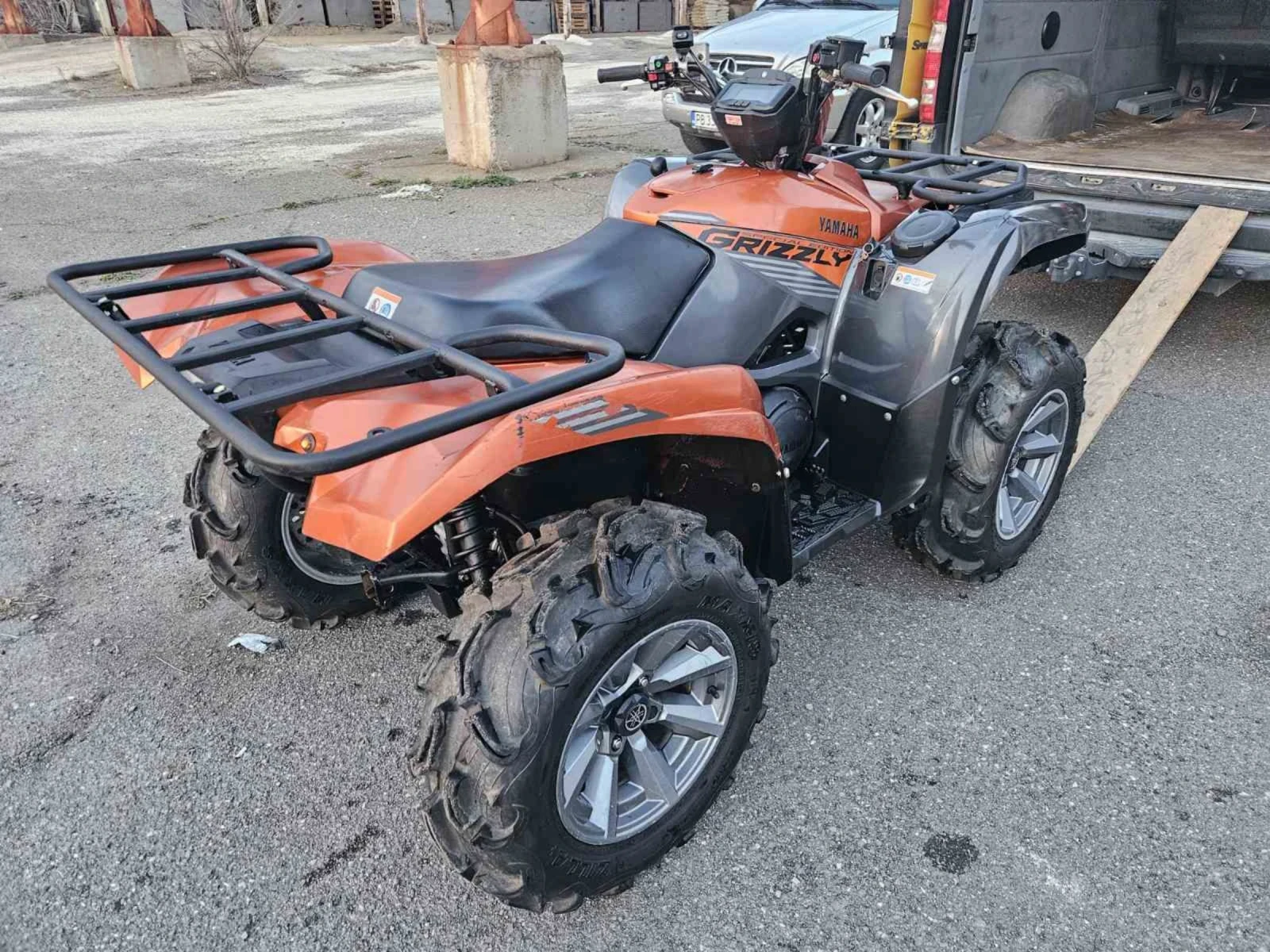 Yamaha Grizzly 700kub. Automat 50ps - изображение 8