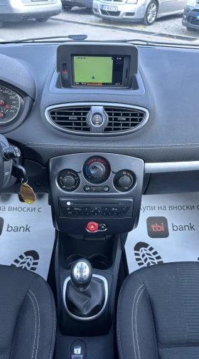 Renault Clio 1.2i GAZ - НАВИГАЦИЯ - РЕАЛНИ КИЛОМЕТРИ, снимка 13