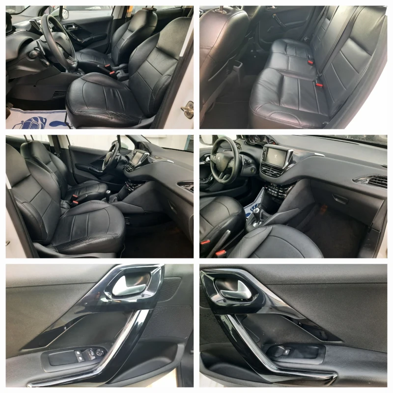 Peugeot 208 201та КОЖА, АВТОМАТ, НОВА!, снимка 14 - Автомобили и джипове - 48371067