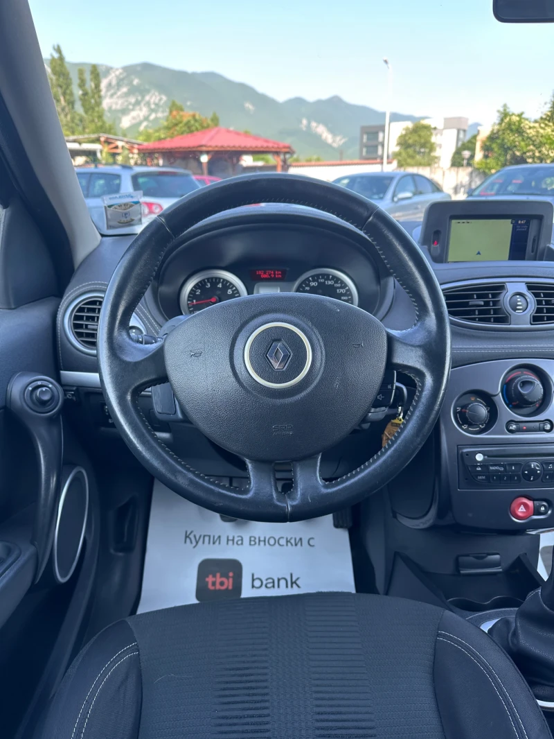 Renault Clio 1.2i GAZ - НАВИГАЦИЯ - РЕАЛНИ КИЛОМЕТРИ, снимка 12 - Автомобили и джипове - 50707871