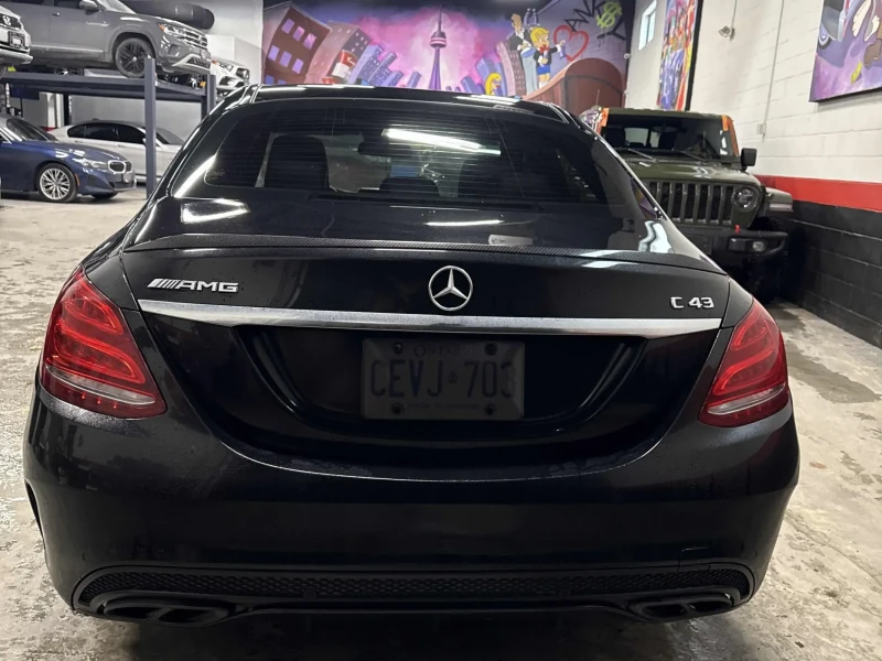 Mercedes-Benz C 43 AMG V6 BITURBO 4MATIC AMG, снимка 10 - Автомобили и джипове - 53176652