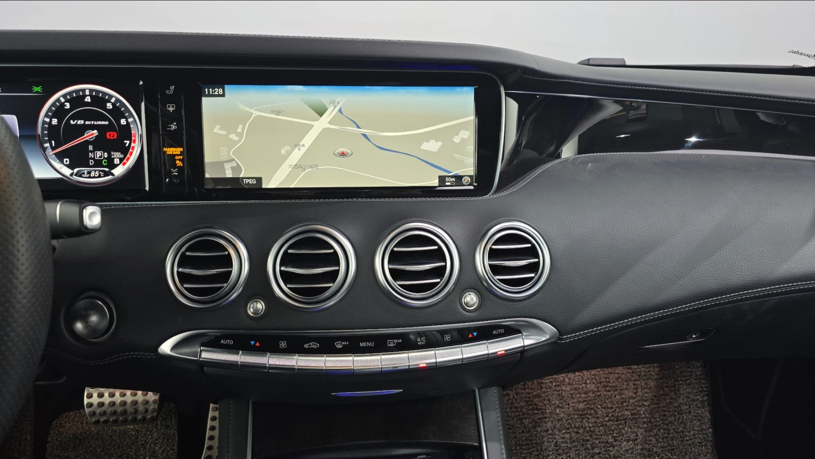 Mercedes-Benz S 63 AMG АВТОКРЕДИТ* ЦЕНА БЕЗ АНАЛОГ* BURMASTER* 360* HEAD-, снимка 10 - Автомобили и джипове - 54865359