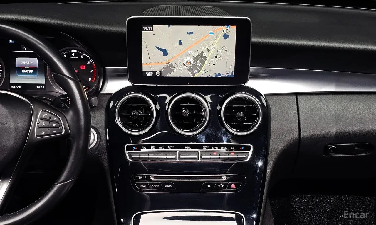 Mercedes-Benz C 200 Avantgarde | 7G-TRONIC | КОЖЕН САЛОН | PARKTRONIC , снимка 13 - Автомобили и джипове - 55057262