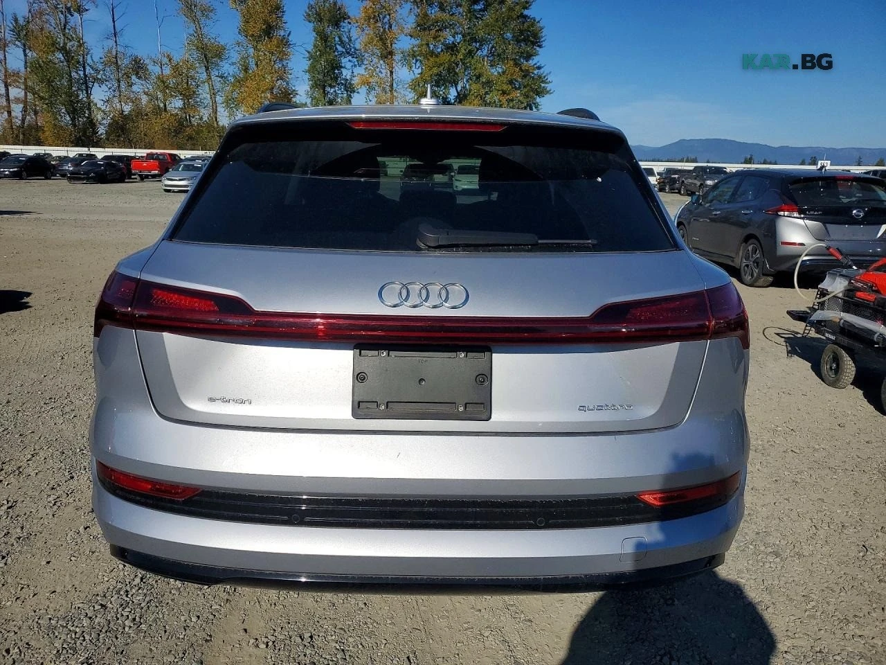 Audi E-Tron PANORAMA* 360-CAM* PODGREV, снимка 5 - Автомобили и джипове - 56646523