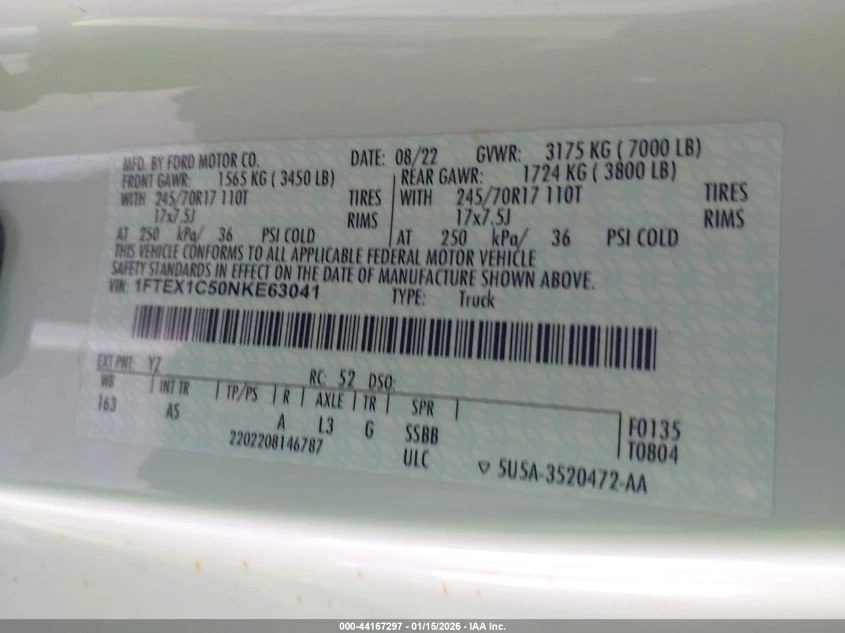 Ford F150 5l F-150 Xl - изображение 9