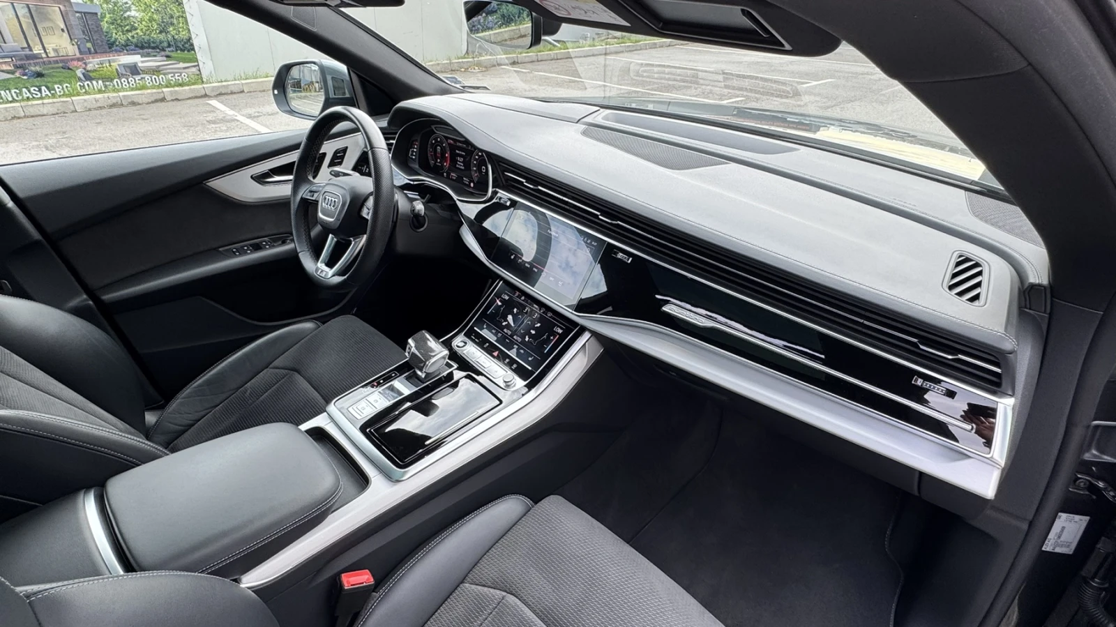 Audi Q8 S line/ABT/B&O/360/Matrix/Panorama/Vakum/HeadUP, снимка 15 - Автомобили и джипове - 54907345