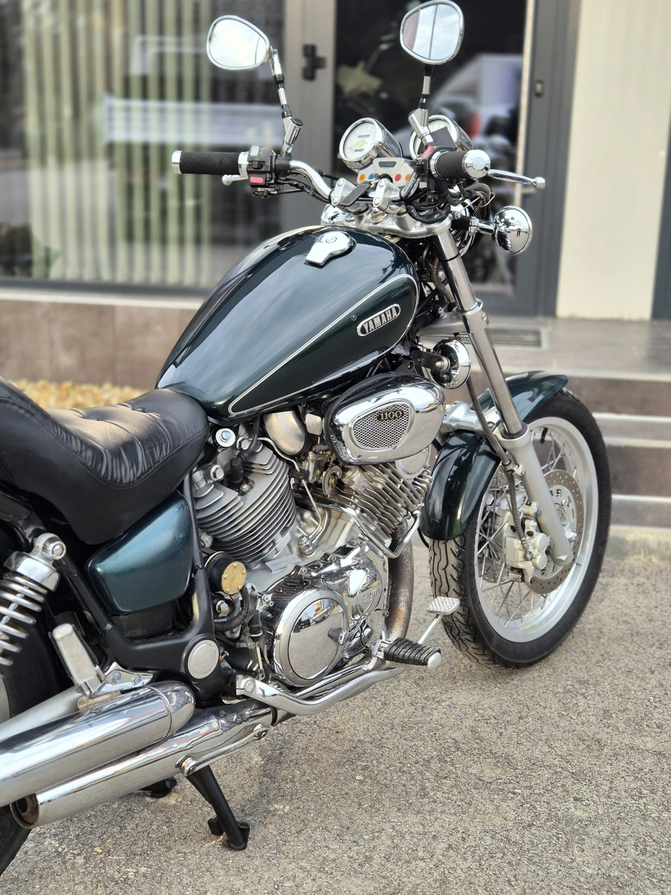 Yamaha Virago 1100 Нов внос ШВЕЙЦАРИЯ!!!, снимка 9 - Мотоциклети и мототехника - 53892687