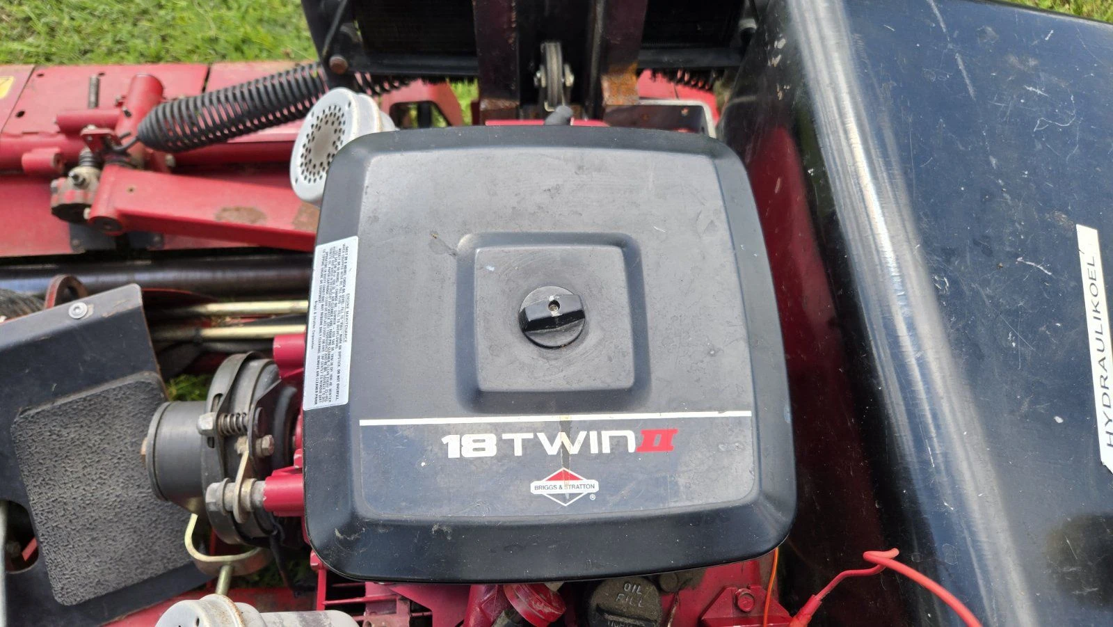 Сенокосачка Toro Reelmaster 216, снимка 10 - Селскостопанска техника - 54945774