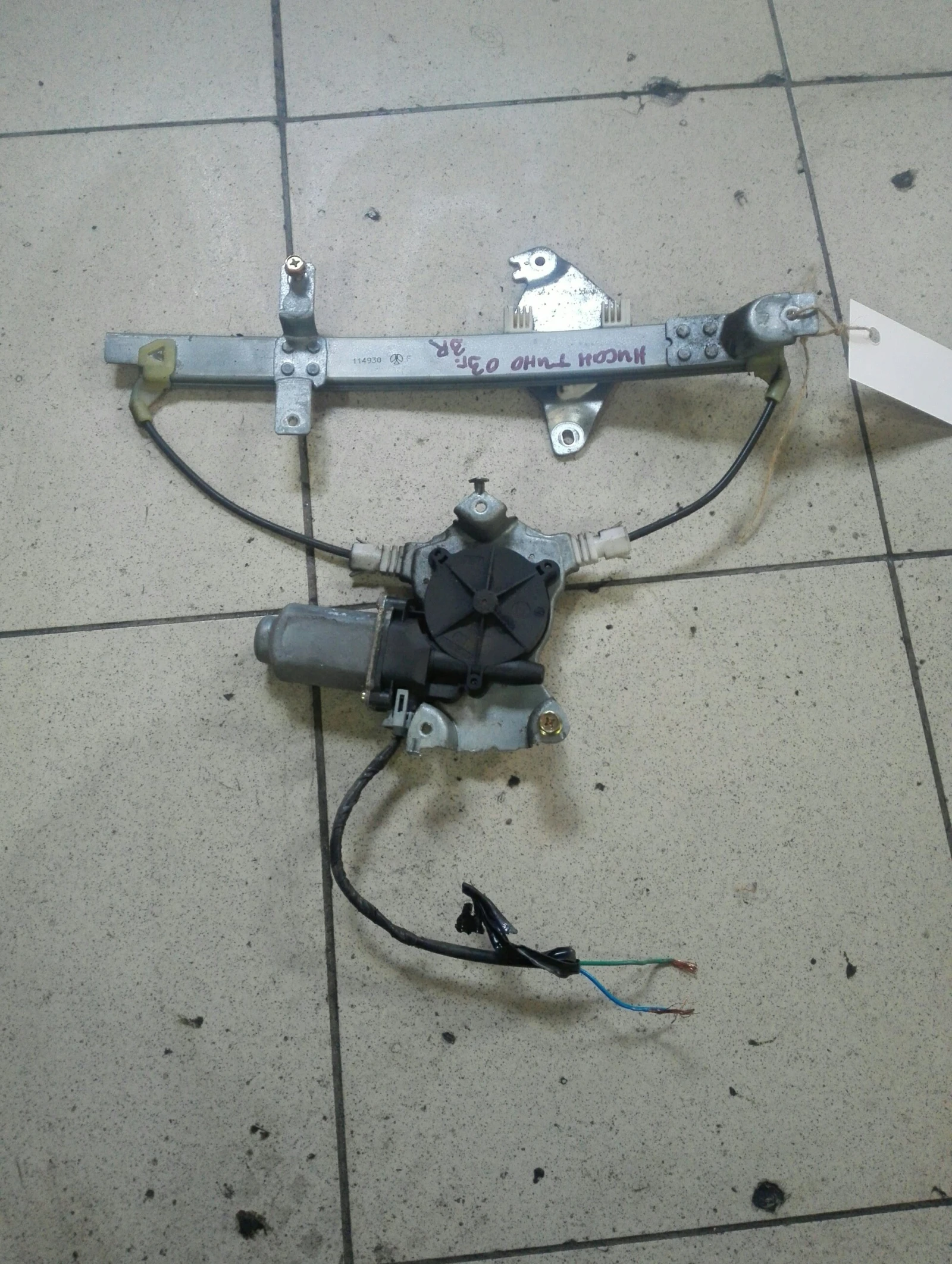 Ел машинка стъкло (стъклоповдигач) Нисан Алмера Тино задна дясна 02г.