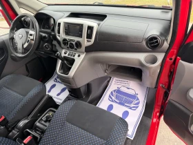 Nissan e-NV200 1.6 -110 / БЕНЗИН / СТАВА НА ГАЗ / ПЪТНИЧЕСКИ 6+ 1, снимка 10