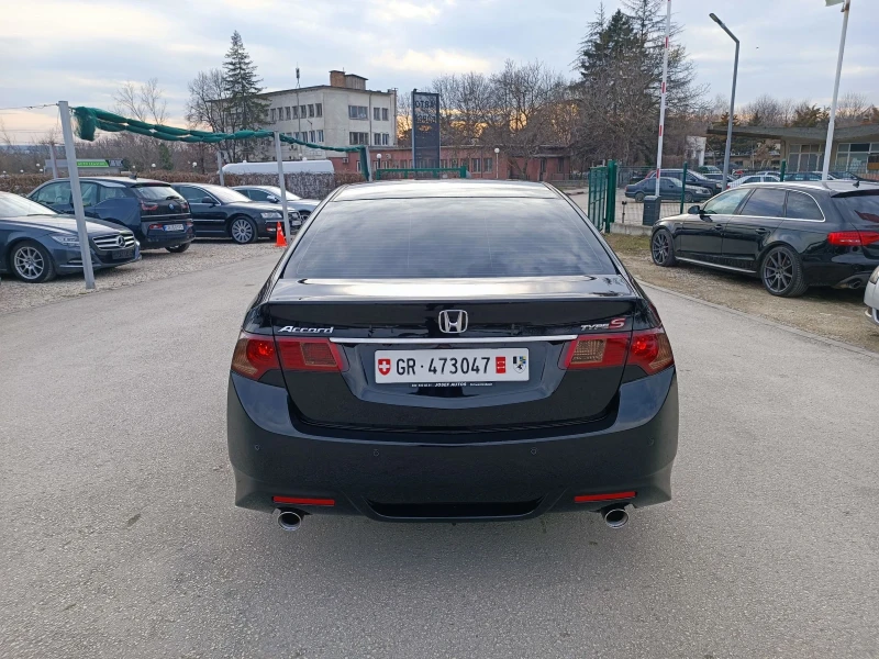 Honda Accord 2.4i-201кс-ШВЕЙЦАРИЯ-РЪЧКА-6ск-FACELIFT-TypeS-FULL, снимка 4 - Автомобили и джипове - 49442323