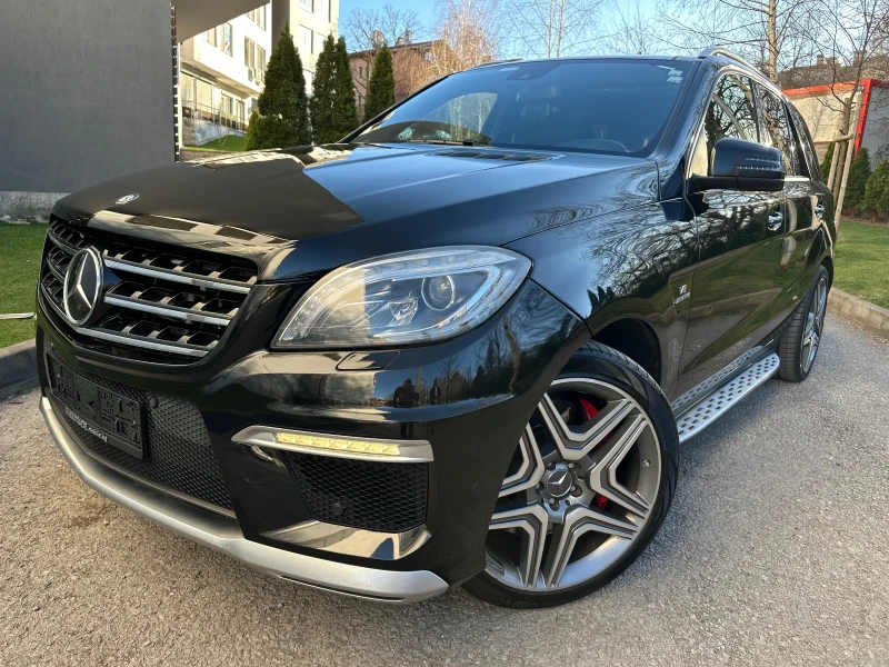 Mercedes-Benz ML 63 AMG РЕГИСТРИРАН / ВЕНТИЛАЦИЯ / ПАНОРАМА, снимка 3 - Автомобили и джипове - 49590260