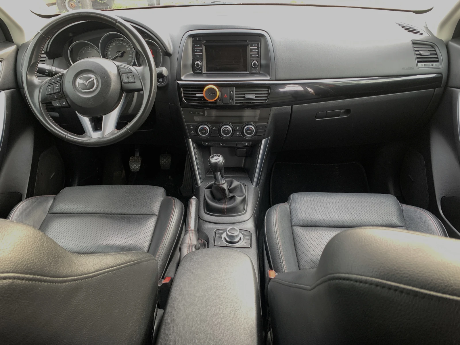 Mazda CX-5 2.2D* Sports-Line* 4WD* КОЖА* ГЕРМАНИЯ* РЕАЛНИ КМ., снимка 9 - Автомобили и джипове - 54014382