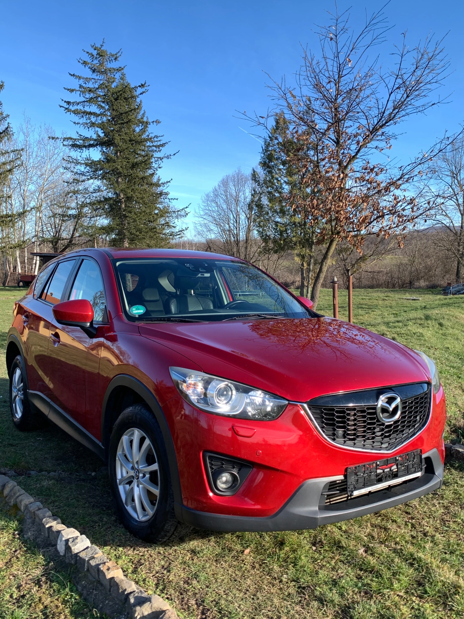 Mazda CX-5 2.2D* Sports-Line* 4WD* КОЖА* ГЕРМАНИЯ* РЕАЛНИ КМ., снимка 3 - Автомобили и джипове - 54014382