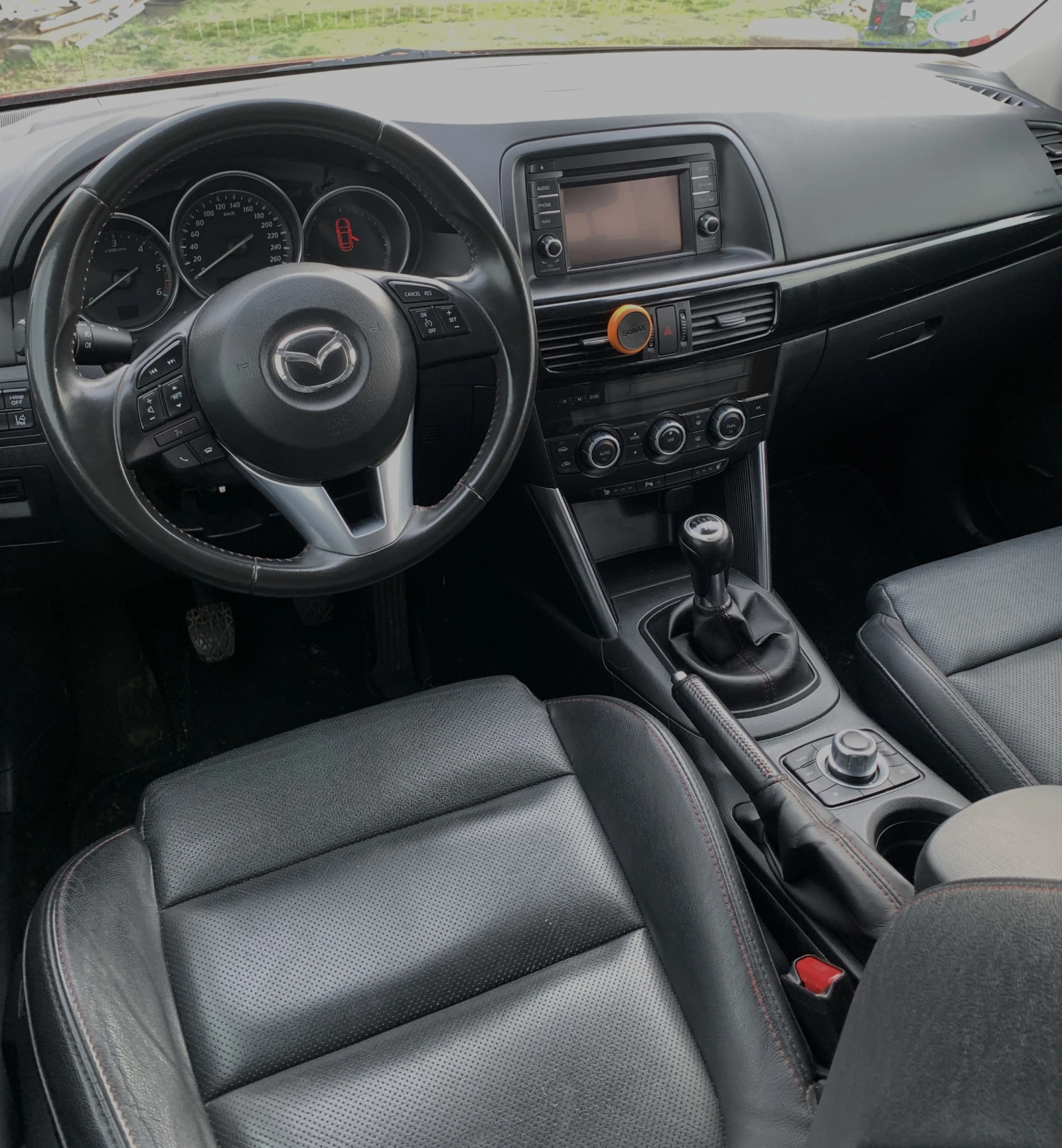 Mazda CX-5 2.2D* Sports-Line* 4WD* КОЖА* ГЕРМАНИЯ* РЕАЛНИ КМ., снимка 11 - Автомобили и джипове - 54014382