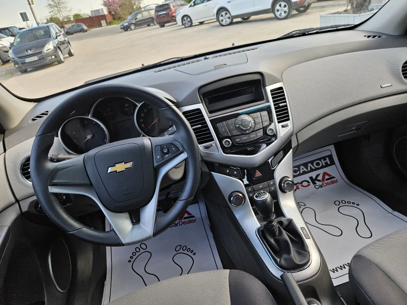 Chevrolet Cruze 1.6i-113кс= КЛИМАТИК= 188.000km= EURO 5A, снимка 11 - Автомобили и джипове - 50073750