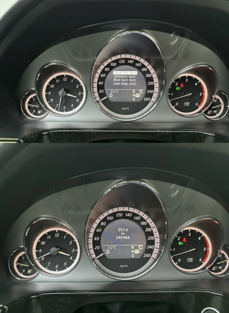 Mercedes-Benz E 350 Подгрев. Обдух. Ксенон. Фулл, снимка 14 - Автомобили и джипове - 52696635