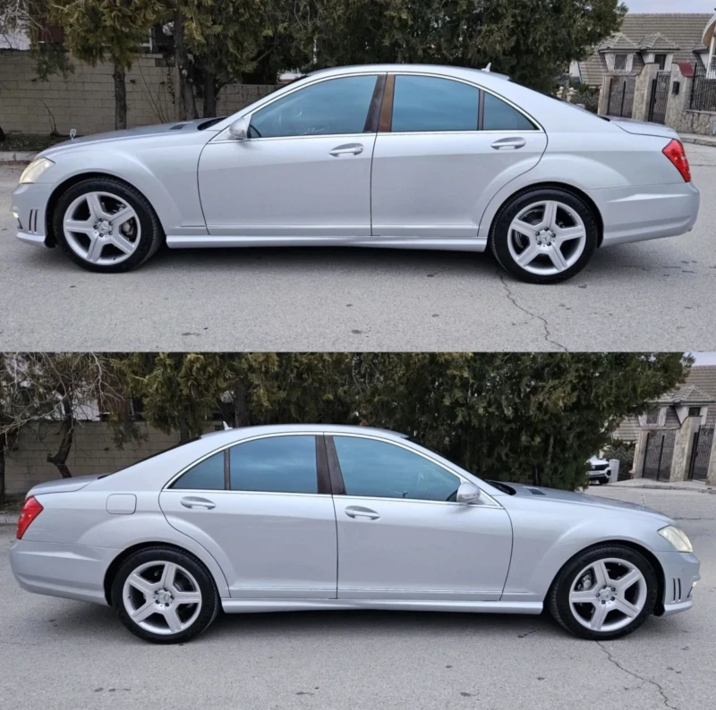 Mercedes-Benz S 350 AMG /DISTRONIC/ПОДГРЕВ/ОБДУХ/ВАКУУМ/AMBIENT/FULL, снимка 7 - Автомобили и джипове - 53348501