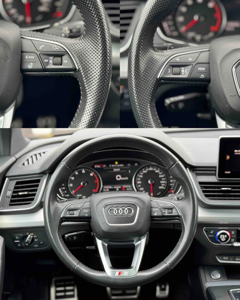 Audi Q5 2.0TFSI* S-Line* QUATTRO* LED* 360* , снимка 12 - Автомобили и джипове - 53466325