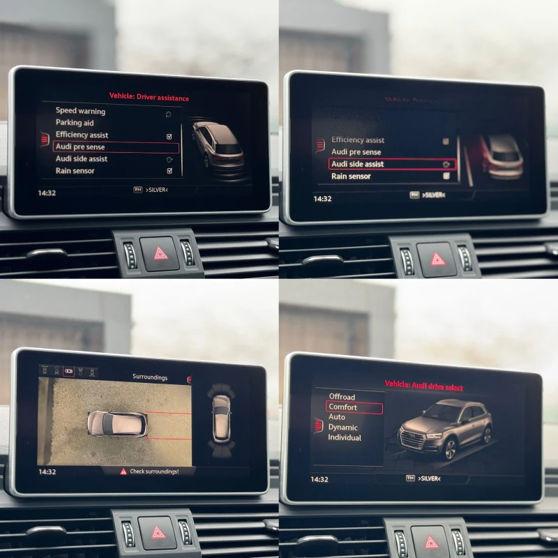 Audi Q5 2.0TFSI* S-Line* QUATTRO* LED* 360* , снимка 13 - Автомобили и джипове - 53466325