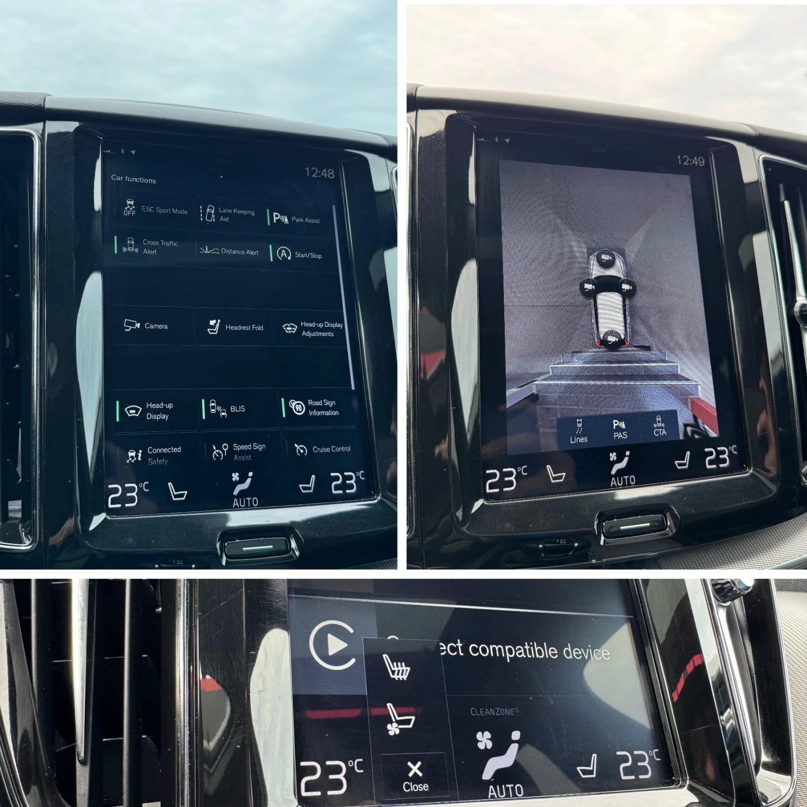 Volvo XC60 D5* AWD* R DESIGN* HEAD UP* ОБДУХВАНЕ* ПАНОРАМА* F, снимка 13 - Автомобили и джипове - 54720477