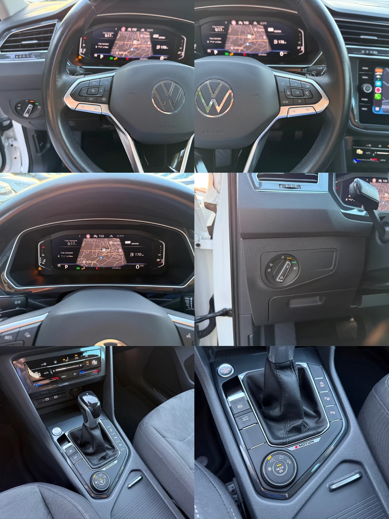 VW Tiguan 2.0TDI/4motion/Automat/Digital/Distronic/Face/, снимка 14 - Автомобили и джипове - 54723003