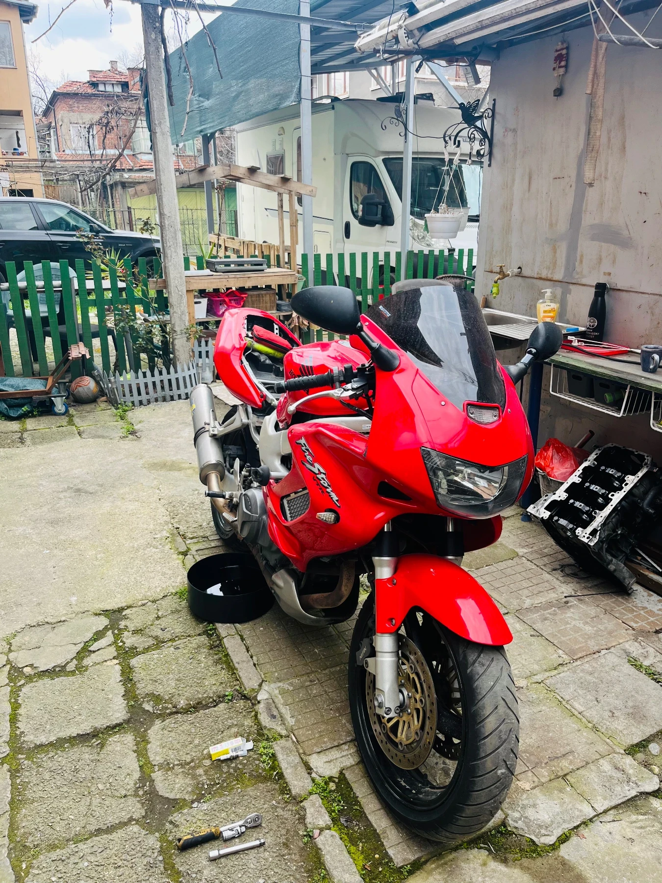 Honda Vtr 1000 F, снимка 5 - Мотоциклети и мототехника - 54298037