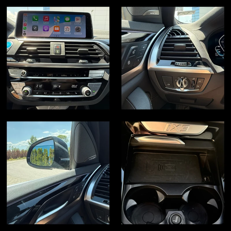 BMW iX3 M-Sport* * headUP* pano 360 Лизинг/ Бартер, снимка 8 - Автомобили и джипове - 52595524