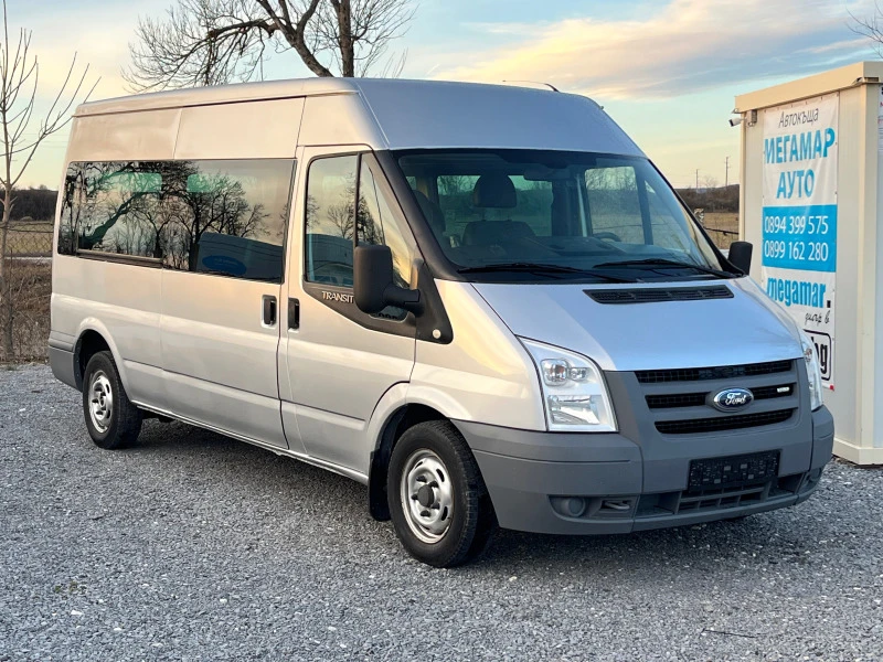 Ford Transit 2.2TDCI Климатик 9места, снимка 3 - Бусове и автобуси - 43673735