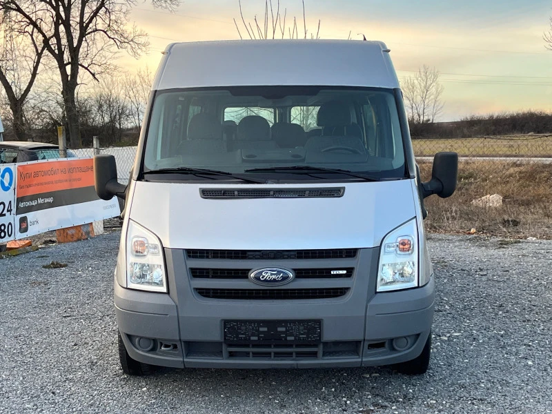 Ford Transit 2.2TDCI Климатик 9места, снимка 2 - Бусове и автобуси - 43673735