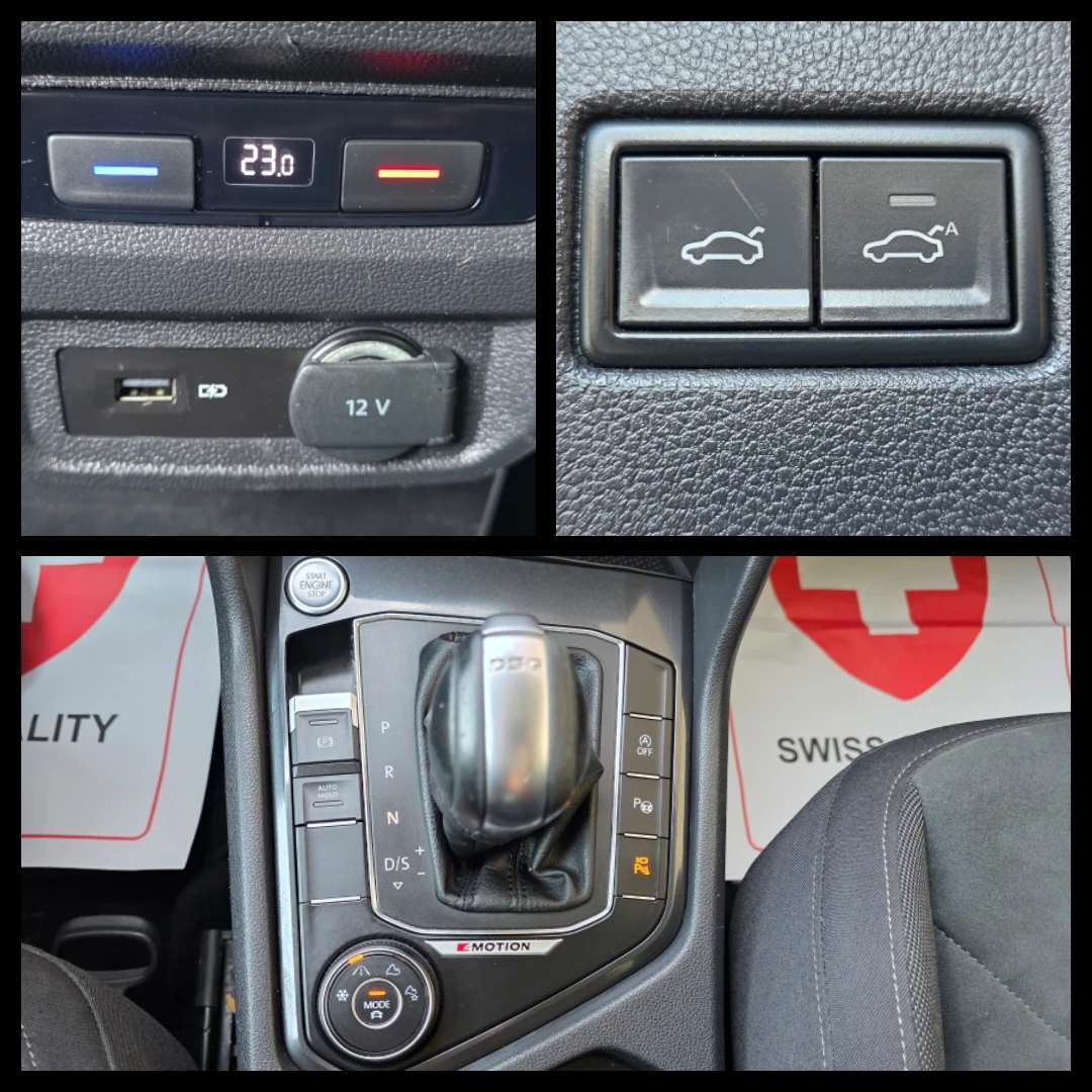 VW Tiguan 2.0TDI* 4MOTION* AVTOMAT* KEYLESS* DISTRONIC* SWIS, снимка 13 - Автомобили и джипове - 55930314