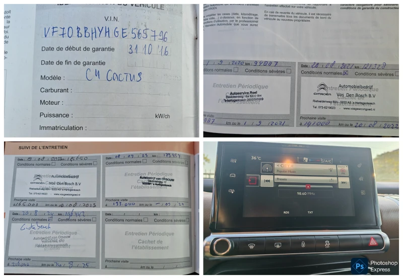 Citroen C4 Cactus 1, 6HDI AUTOMAT, снимка 14 - Автомобили и джипове - 51658576