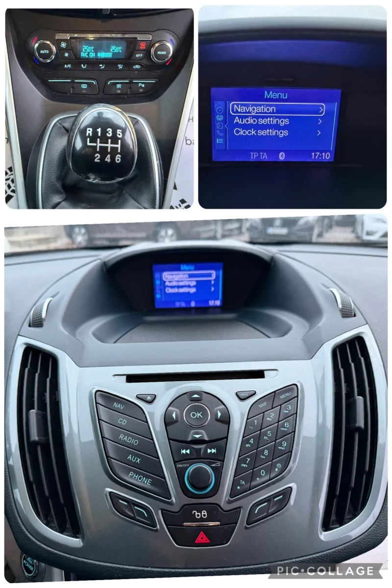 Ford C-max Бензин/Газ Климатроник! Паркинг Асистент! Нави!, снимка 11 - Автомобили и джипове - 52751521