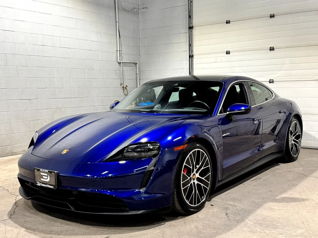 Porsche Taycan PERFORMANCE+ * AWD* ГАРАНЦИЯ* 360* BOSE, снимка 3 - Автомобили и джипове - 54700129
