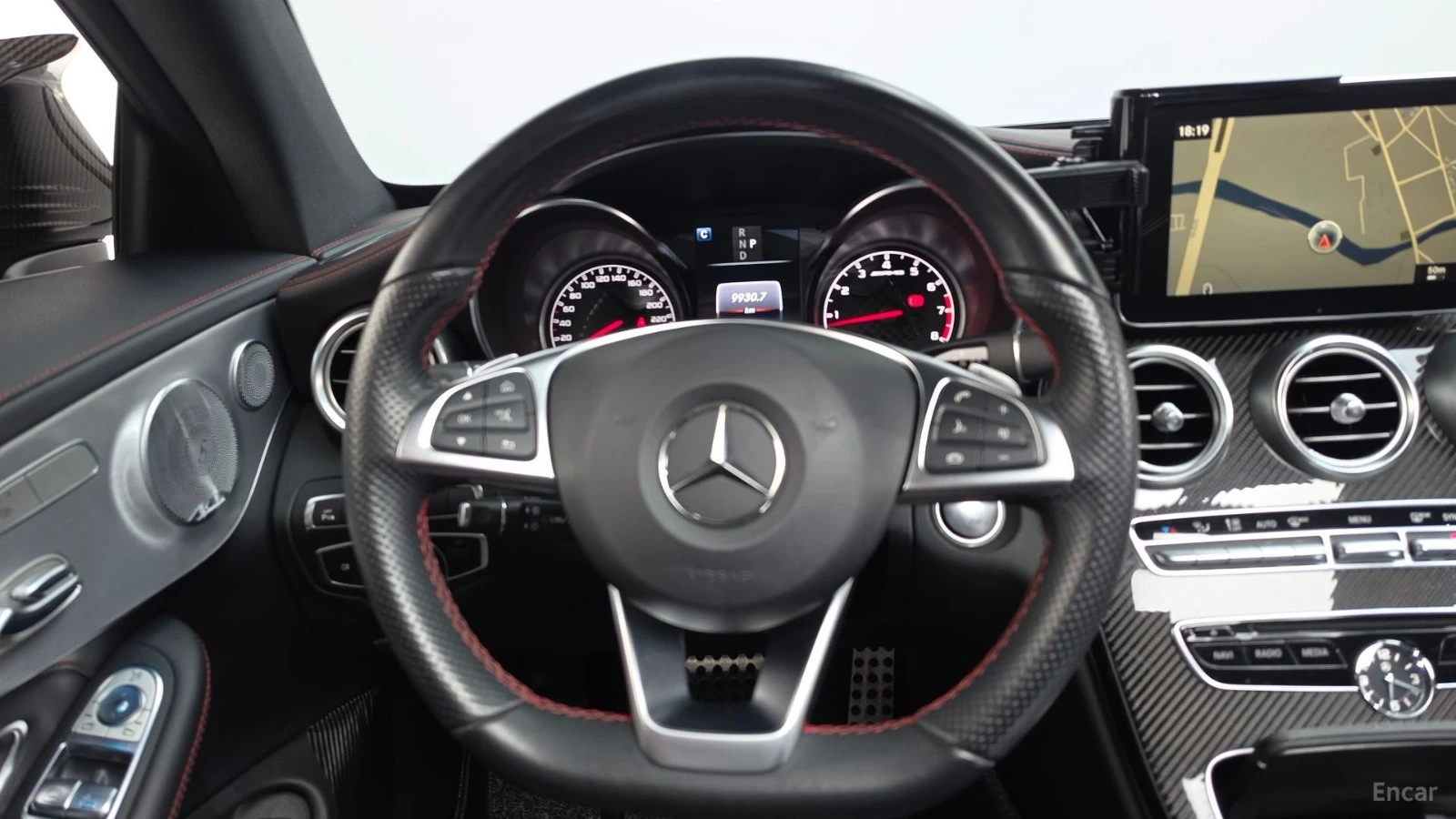 Mercedes-Benz C 43 AMG 4MATIC* КОЖА* ПОДГРЕ* BURMASTER* PANO* ХЕДЪП, снимка 13 - Автомобили и джипове - 55563331