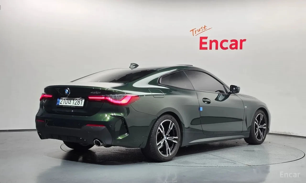 BMW 420 M Sport Coupe/360/ОБДУХ/ХЕДЪП/ХАРМАН/НОЩНО/, снимка 2 - Автомобили и джипове - 56004934