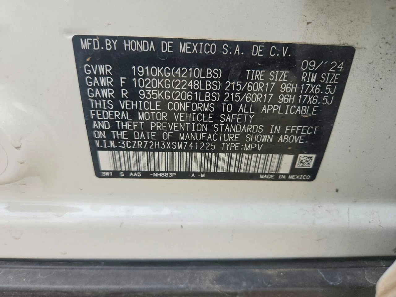 Honda Hr-v 2.0l Lx, снимка 12 - Автомобили и джипове - 54888528