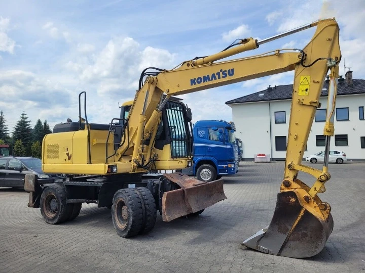 Багер Komatsu PW140, снимка 5 - Индустриална техника - 53120172