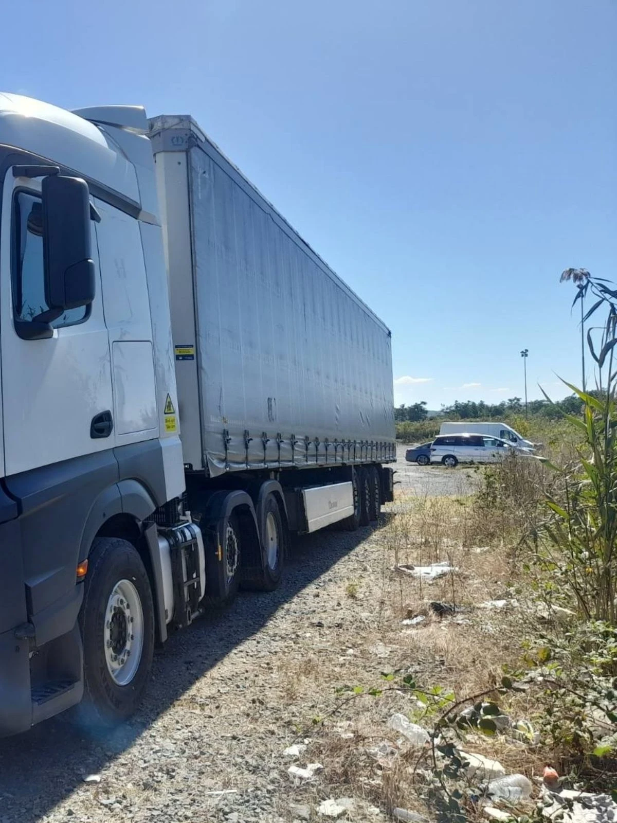 Полуремарке Krone Палетоносач/ Боге, снимка 4 - Ремаркета - 54169329