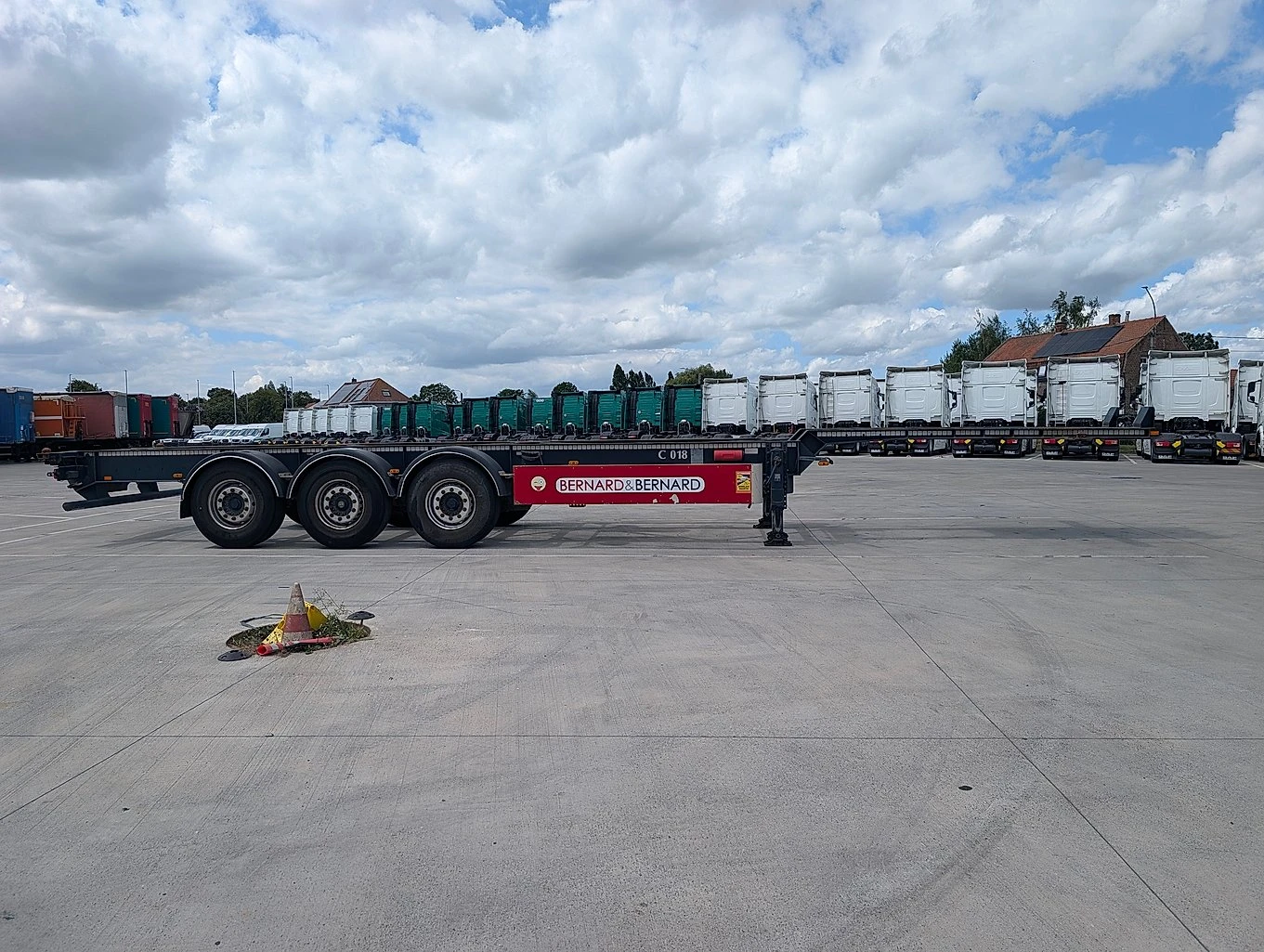 Полуремарке Други Vanhool 40/45' Container Transport, снимка 5 - Ремаркета - 55851203